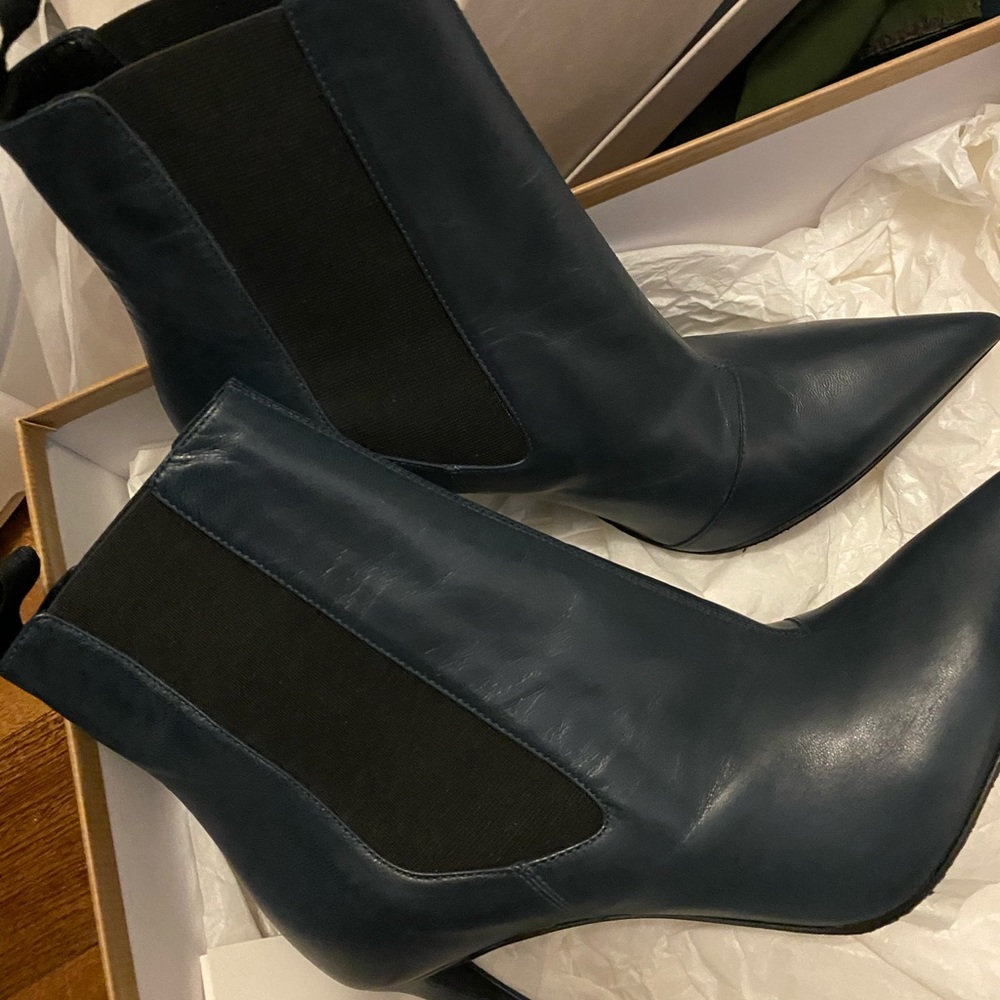 Balenciaga "All Time" Leather Chelsea Boot